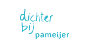Het logo van Pameijer in blauw