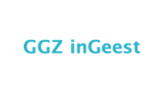 Het logo GGZ inGeest in blauw
