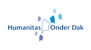 Het logo van Humanitas onder Dak
