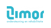 Het logo van Limor in blauw