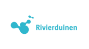 Het logo van GGZ Rivierduinen in blauw