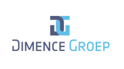 Het logo van Dimence Groep